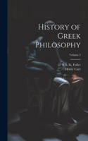 History of Greek Philosophy; Volume 2