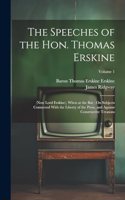 Speeches of the Hon. Thomas Erskine