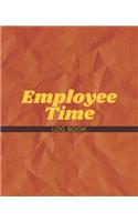 Employee Time Log Book: Monthly Timesheet with Breaks Corporate Contractor Business or Company Sign In/Out Register [With Name, Time In/Out, Verification and more!] Composi(4 Employee Monthly Timesheet with Breaks)