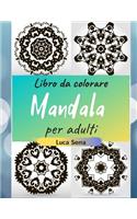 Libro da colorare Mandala per adulti