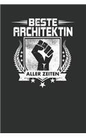 Beste Architektin Aller Zeiten: Punktiertes Notizbuch Mit 120 Seiten Zum Festhalten Für Alle Notizen, Termine, Listen Und Vieles Mehr - Ebenfalls Eine Tolle Und Lustige Geschenkide