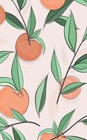 Nectarine Notebook: Dot Grid Journal, Softcover (6x9 Inches) with 120 Pages