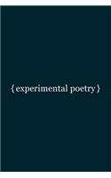Poetic Form (Experimental Poetry) Notebook