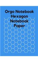 Orgo Notebook, Hexagon Notebook Paper