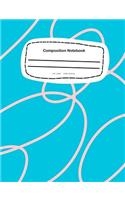 Composition Notebook: 7.44 x 9.69, 18.90 x 24.61cm - Wide Rule School Notebook Journal