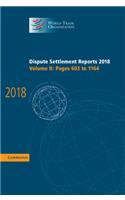 Dispute Settlement Reports 2018: Volume 2, Pages 603 to 1164