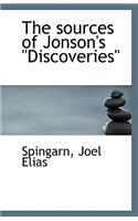 The Sources of Jonson's Discoveries