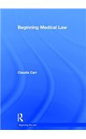 Beginning Medical Law