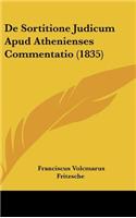 de Sortitione Judicum Apud Athenienses Commentatio (1835)