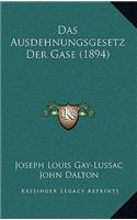 Ausdehnungsgesetz Der Gase (1894)