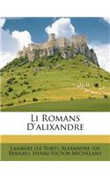 Li Romans D'alixandre