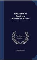 Invariants of Quadratic Differential Forms