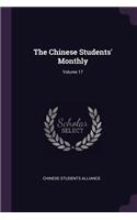 The Chinese Students' Monthly; Volume 17