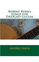 Robert Burns songs for DADGAD Guitar