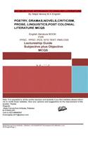 A Superb Book of English Literature Subjective Plus Objective