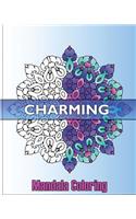 Charming Mandala Coloring: 50 Mandalas to bring out your creative side, Coloring Meditation, Calming Adult Coloring Book, Craft & Hobbies(English)