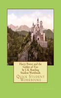 Harry Potter and the Goblet of Fire by J. K. Rowling Student Workbook: Quick Student Workbooks: (English)