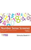 Number Sense Screener Stimulus Book, K-1: Research Edition
