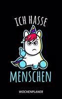 Ich hasse Menschen - Wochenplaner