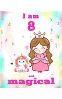 unicorn journal i am 8 and magical