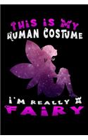 this is my human costume i'm really a fairy