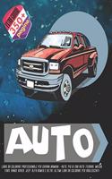 Libro da colorare professionale per giovani bambini - Auto. Più di 200 auto