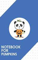 Notebook for Pumpkins