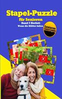 Stapel-Puzzle für Senioren: Thema: Herbst: Wenn die Blätter fallen