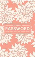 Internet Password Logbook - Journal - Libreta - Cahier - Taccuino - Notizbuch
