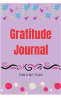 Gratitude Journal for One Year: A gratitude journal notebook and planner With Prompts to Teach A 52 Week Guide To Cultivate An Attitude Of Gratitude: Gratitude Journal