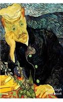 Van Gogh Notebook: Portrait of Dr. Gachet Journal - 100-Page Lined Art Notebook - 6 X 9 Journal Notebook (Art Masterpieces)