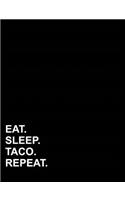 Eat Sleep Taco Repeat