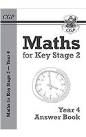 KS2 Maths Answers for Year 4 Textbook: (CGP Year 4 Maths)