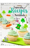 Favorite Recipes Notebook