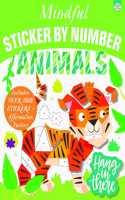 Mindful Sticker by Number Animals