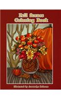 Fall Scenes Coloring Book