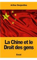 La Chine et le Droit des gens