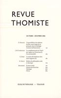 Revue Thomiste - 4/2006