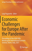 Economic Challenges for Europe After the Pandemic