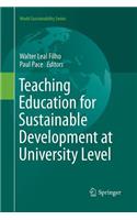 Teaching Education for Sustainable Development at University Level