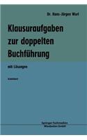 Klausuraufgaben Zur Doppelten Buchführung