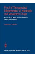 Proof of Therapeutical Effectiveness of Nootropic and Vasoactive Drugs