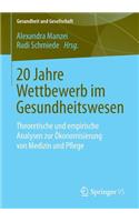 20 Jahre Wettbewerb im Gesundheitswesen