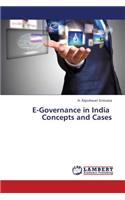 E-Governance in India Concepts and Cases: (English)