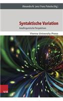 Syntaktische Variation