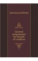 General Assignments for Benefit of Creditors