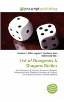 List of Dungeons: (English)