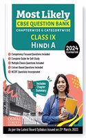 Oswal - Gurukul Hindi A Most Likely CBSE Question Bank for Class 9 Exam 2024 - Chapterwise & Categorywise, New Paper Pattern (MCQs, Extract Based, NCERT Questions), Self Study Guide