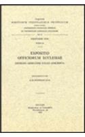 Anonymi Auctoris Expositio Officiorum Ecclesiae Georgio Arbelensi Vulgo Adscripta, I: (syr. II, 91), T.