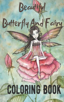 Beautiful Butterfly And Fairy Coloring Book
